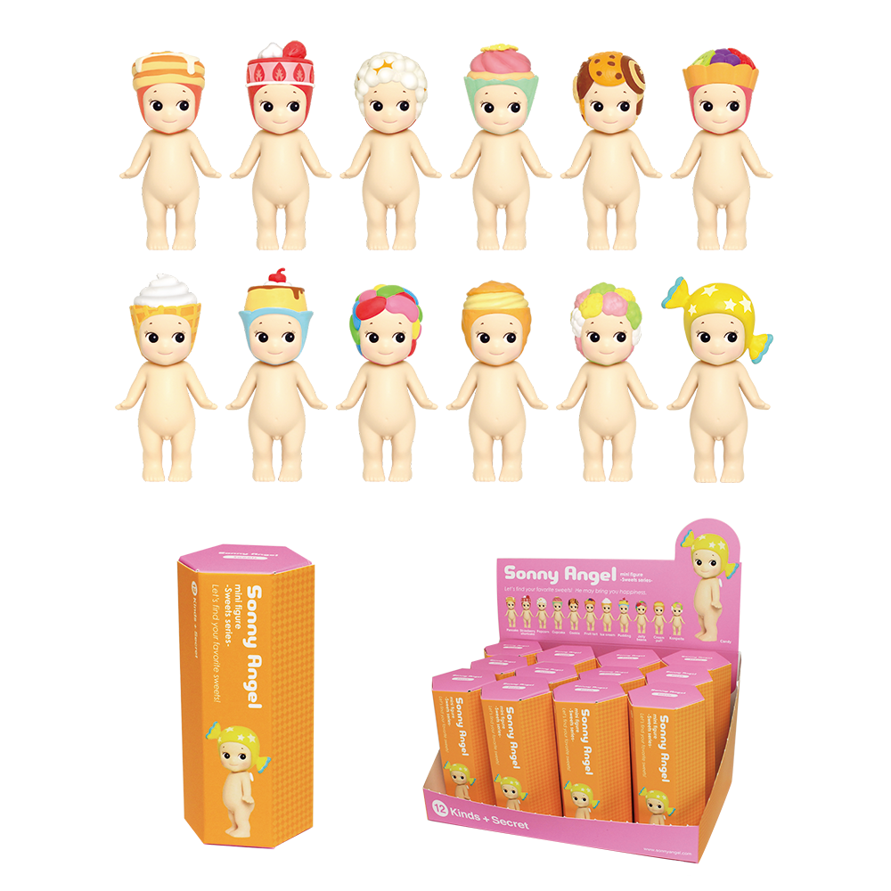 Sonny Angel Sweet Series Full Boxset - 12  Pc's Mini Figure Kawaii Dolls
