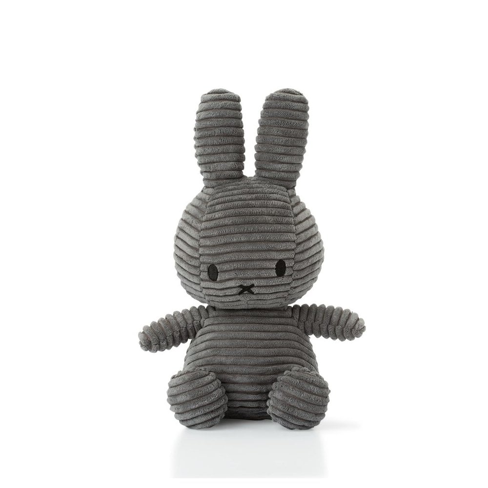 Miffy Eco Corduroy Bunny Rabbit 24cm /9.5"  Choose Your Colour!