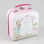Princess fairytale 7 piece tea set in attache case