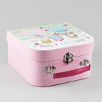 Princess fairytale 7 piece tea set in attache case