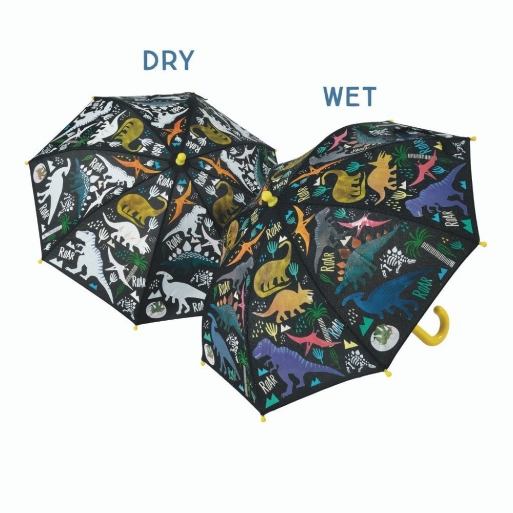 Floss & Rock Dinosaur Colour Changing Umbrella