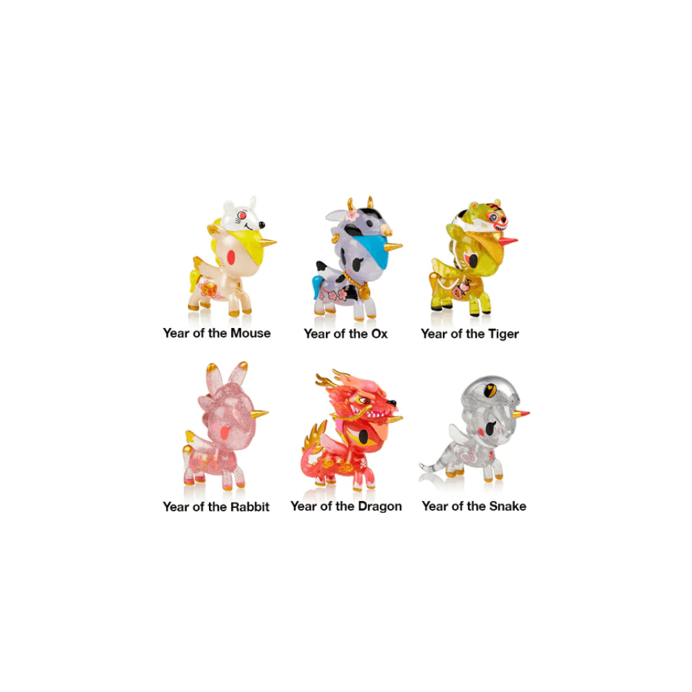 Tokidoki Lunar Calendar Unicorno Metallico - 1 piece blind box