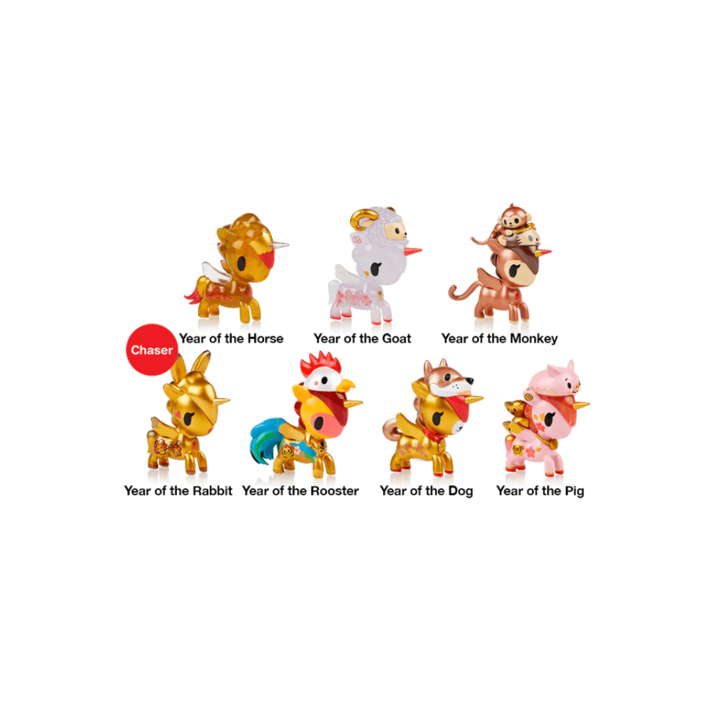 Tokidoki Lunar Calendar Unicorno Metallico - 1 piece blind box