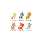 Tokidoki Lunar Calendar Unicorno Metallico - 12 piece box set
