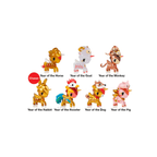 Tokidoki Lunar Calendar Unicorno Metallico - 12 piece box set