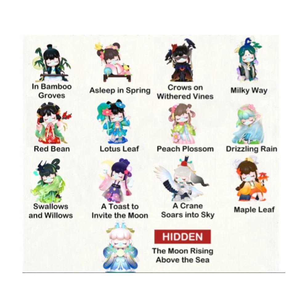 Nanci's Chinese Poetry Series Blind Box