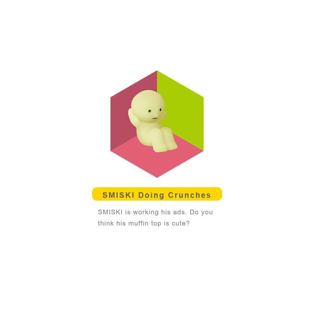 Smiski Exercising Series Blind Box