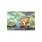 Panghu Fat Tiger and Baby Open Box