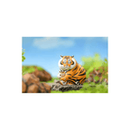 Panghu Fat Tiger and Baby Open Box