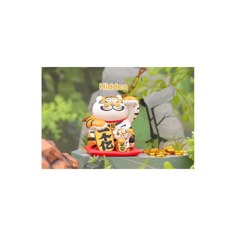 Panghu Fat Tiger and Baby Open Box