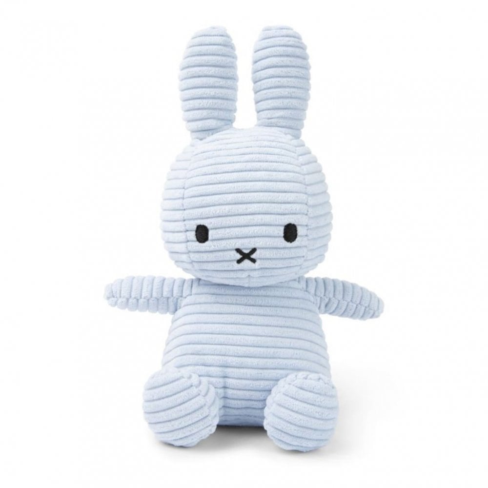 Miffy Corduroy Bunny Rabbit ICE BLUE 24cm /9.5"