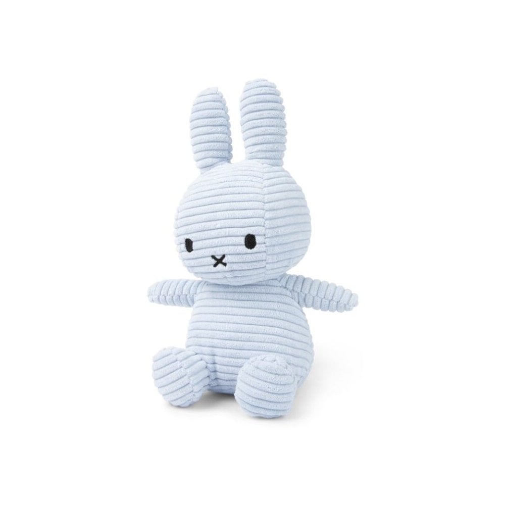 Miffy Corduroy Bunny Rabbit ICE BLUE 24cm /9.5"