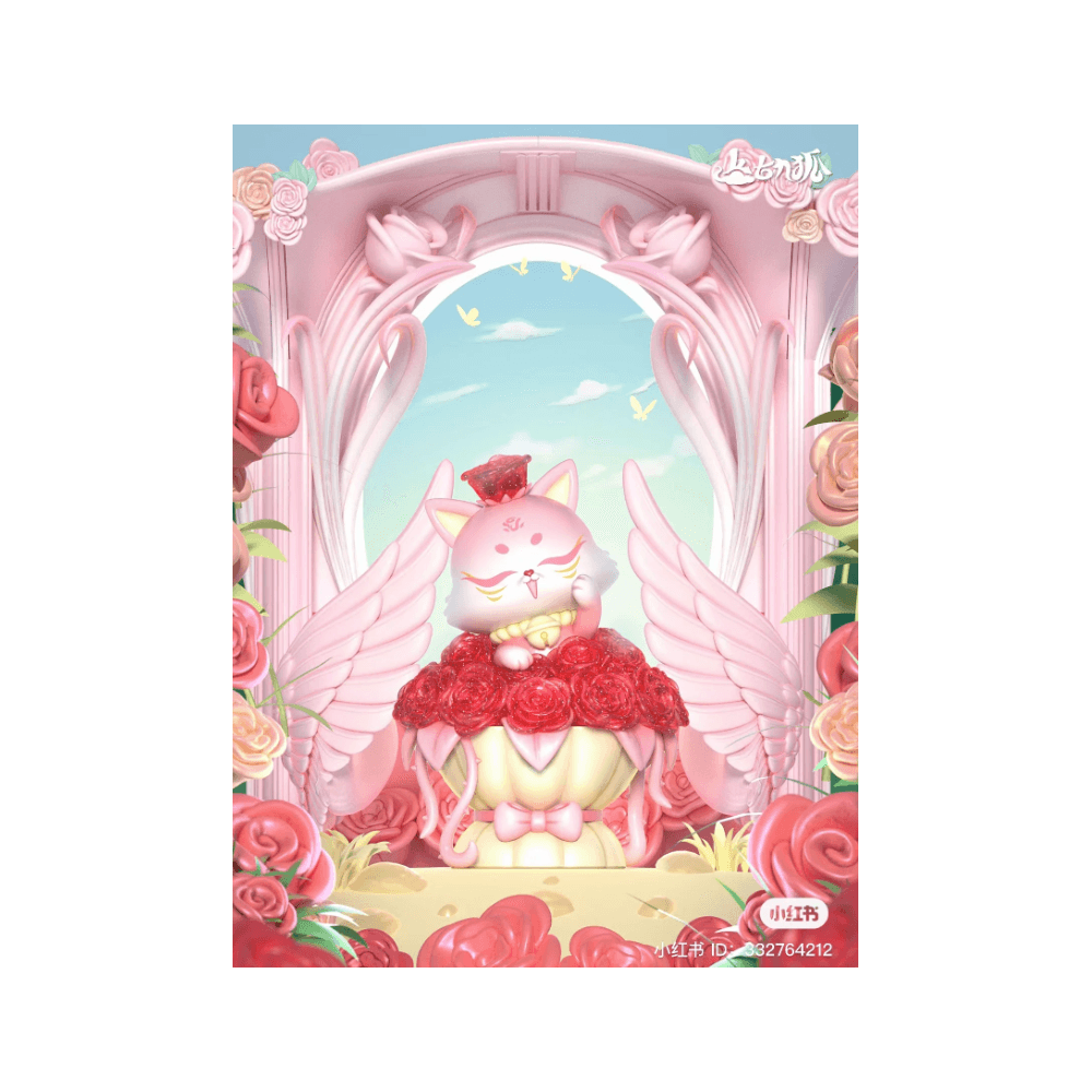 Ancient Nine Tail Fox Rose Fairy Blind Box Series