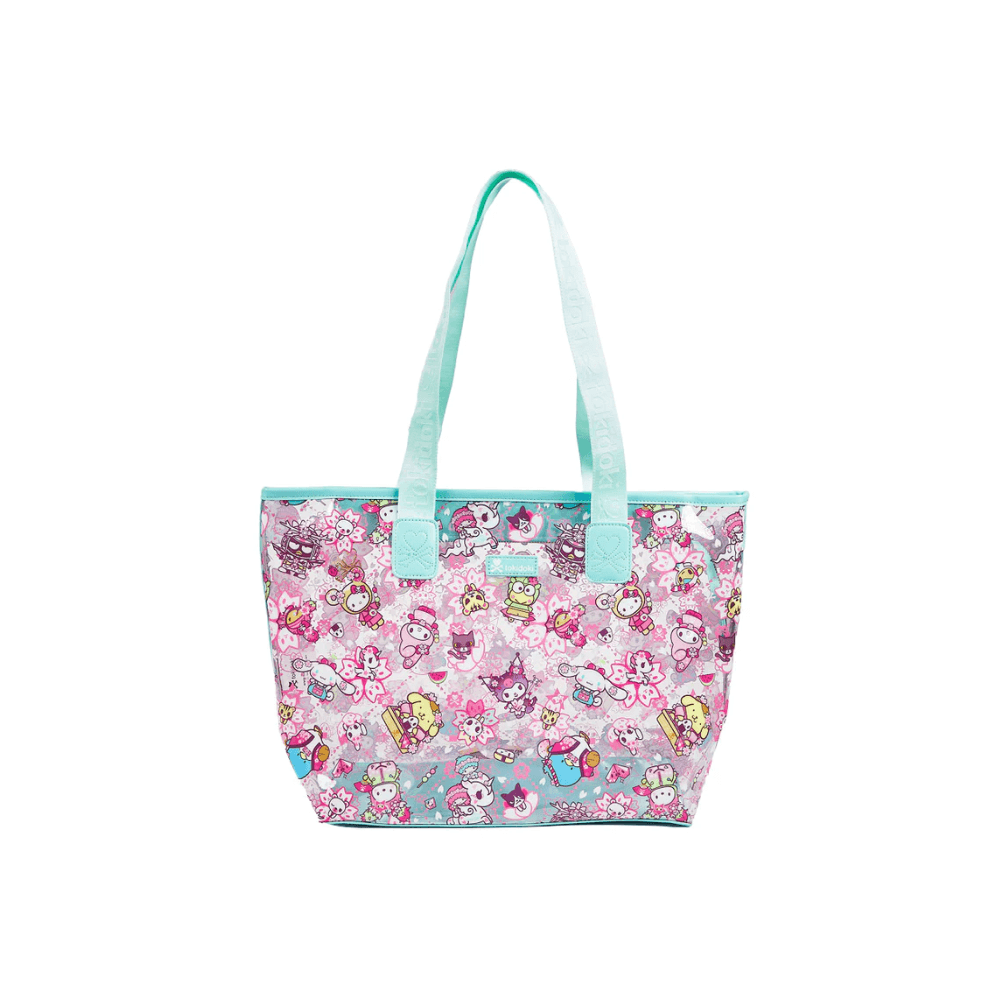 tokidoki x Hello Kitty and Friends Sakura Festival Clear Tote Bag