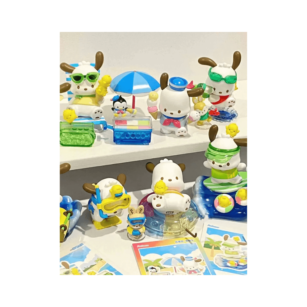 Pochacco Holiday Beach Blind Box Figure by TOPTOY
