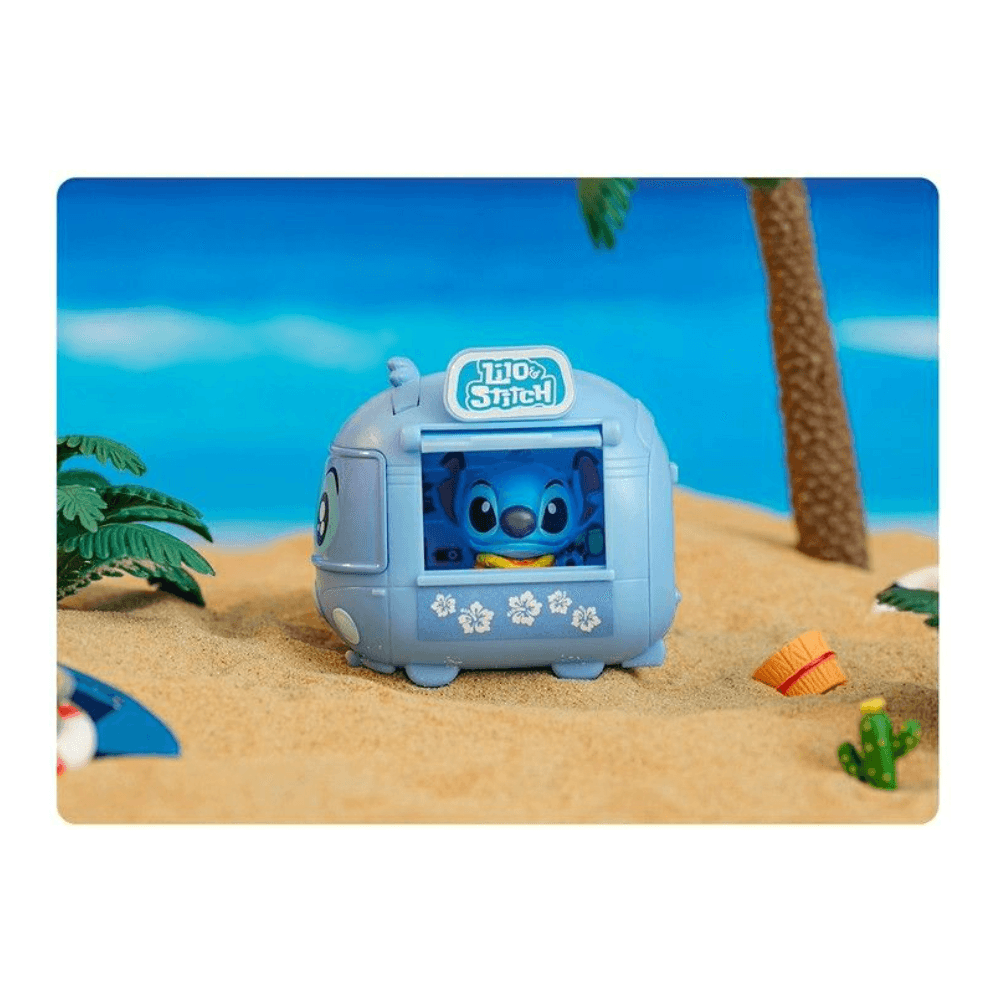 Disney Stitch Camper Van Foodtruck Series Blind Box