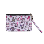 tokidoki x Kuromi & My Melody Garden Party Zip Pouch Wristlet