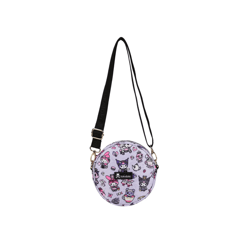 tokidoki x Kuromi & My Melody Garden Party Round Small Crossbody Bag