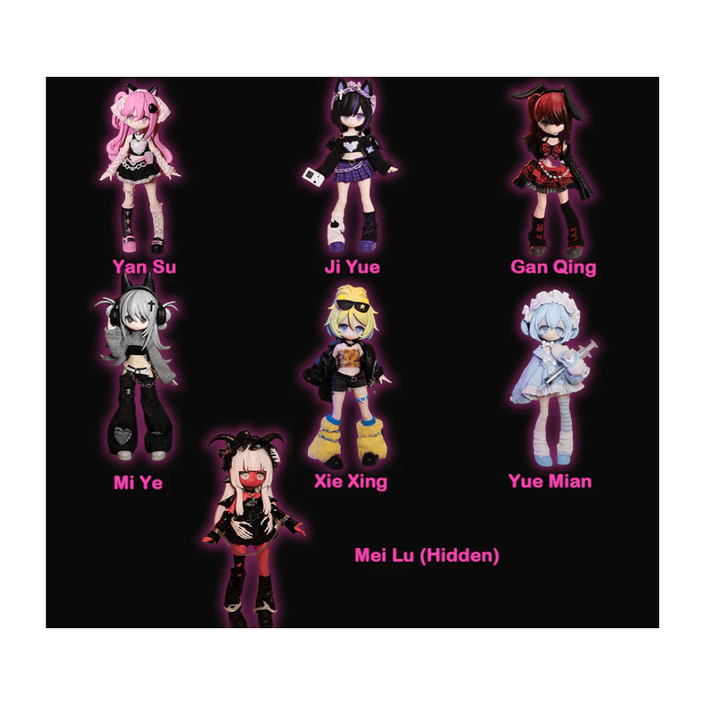 Ten Thousand Escape Plans Series BJD Blind Box