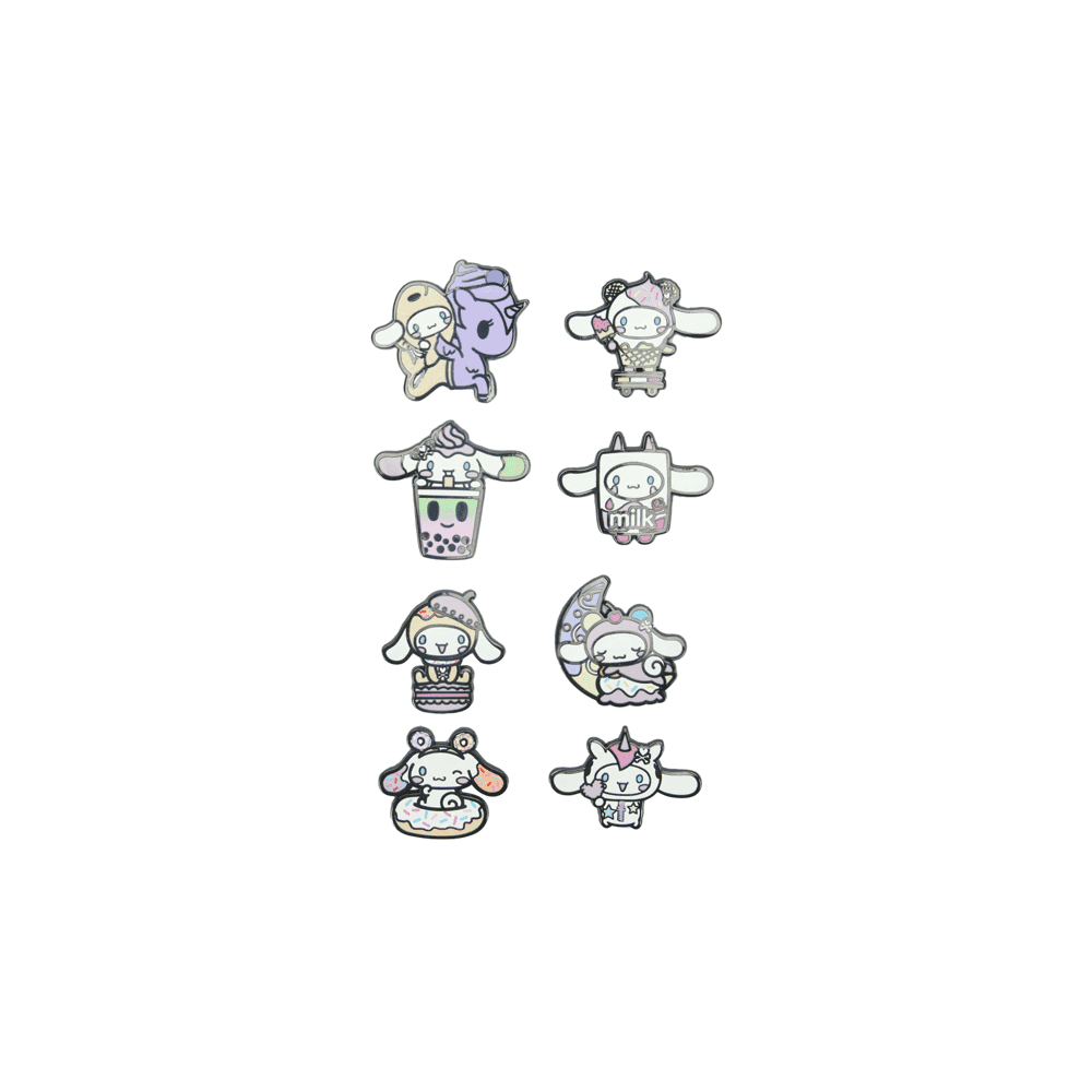 tokidoki x Cinnamoroll Sweet Treats Enamel Pin Blind Box