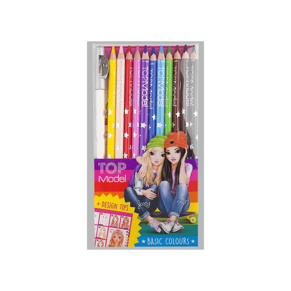 Depesche 6694 TOPModel Colouring Pencils Basic Colours