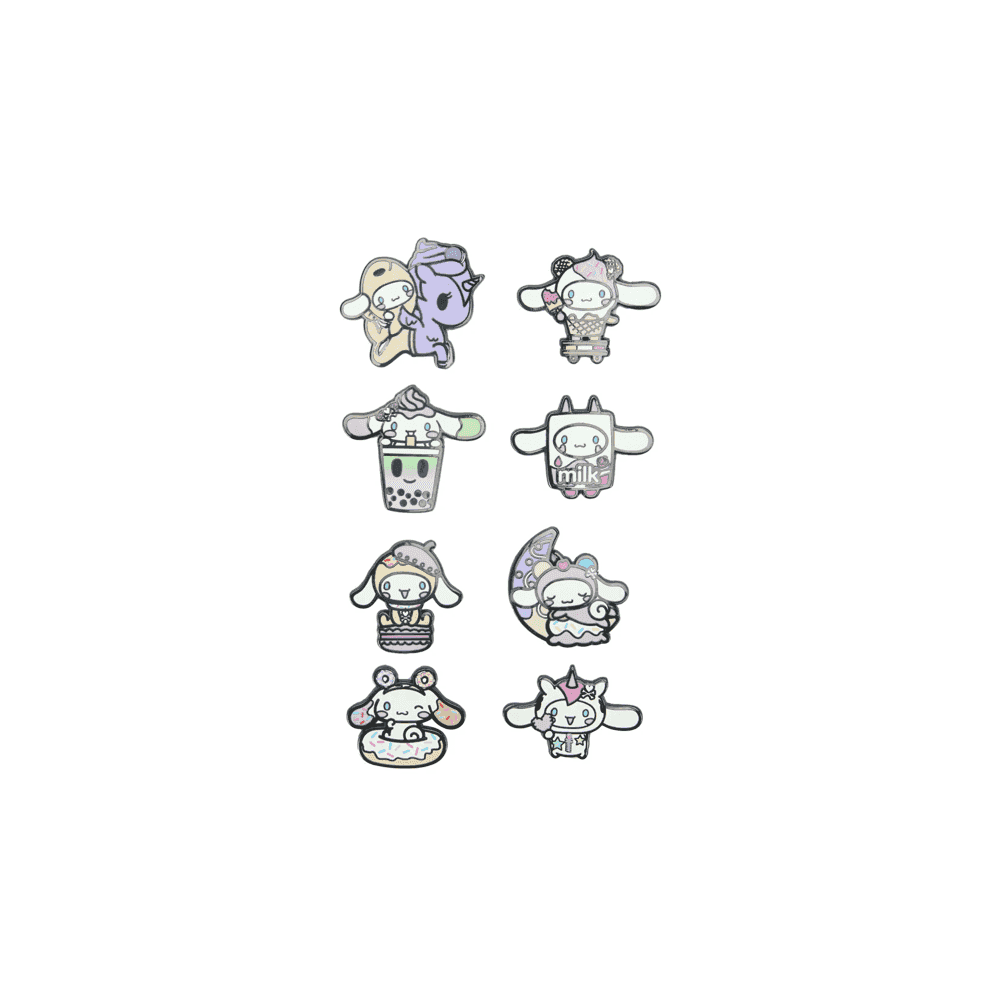 TOKIDOKI X CINNAMOROLL SWEET TREATS ENAMEL PIN  - Choose Your Favourite!