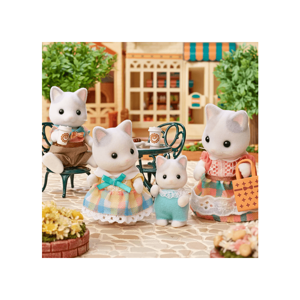 Sylvanian Families - Latte Cat Family 5738