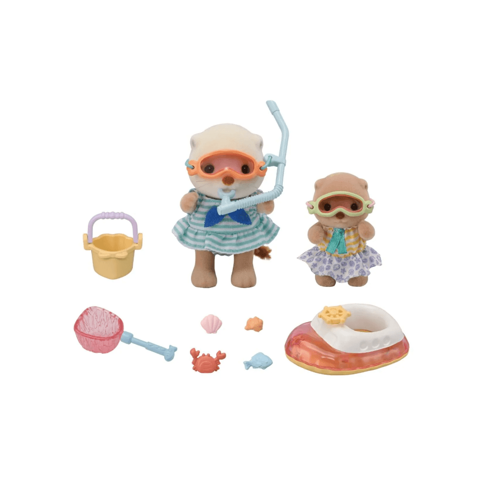 Sylvanian Families - Sea Otter Sisters-Splashy Snorkel Set