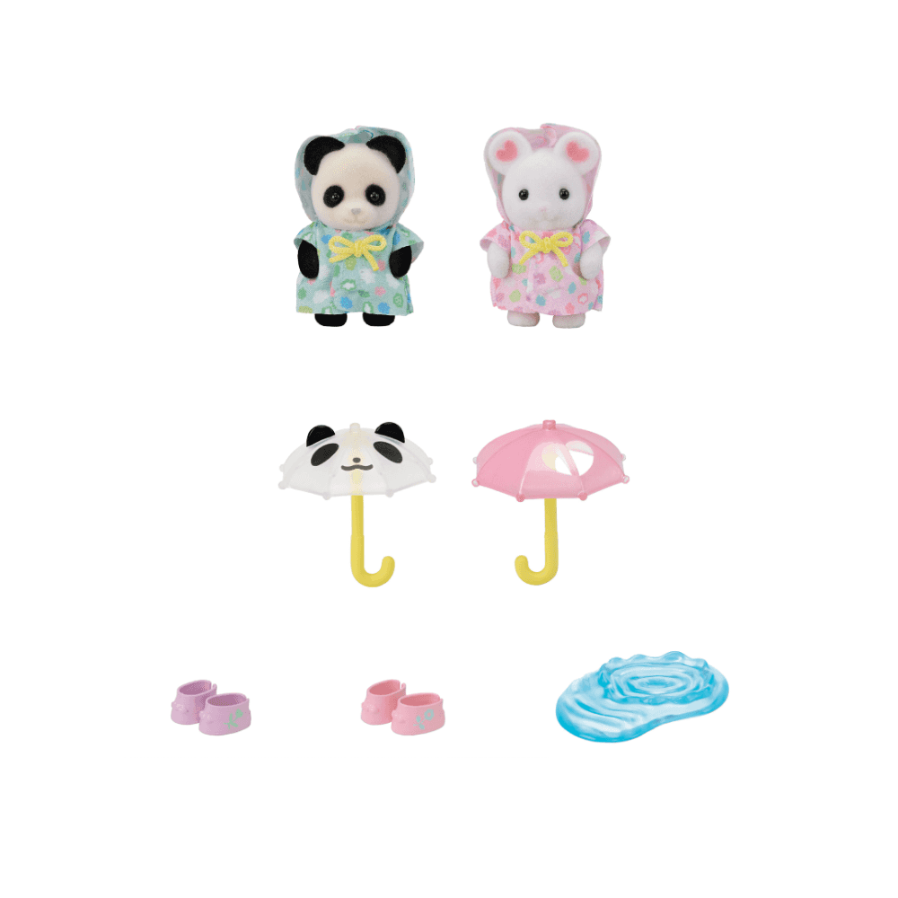 Sylvanian Families – Nursery Friends - Rainy Day Duo