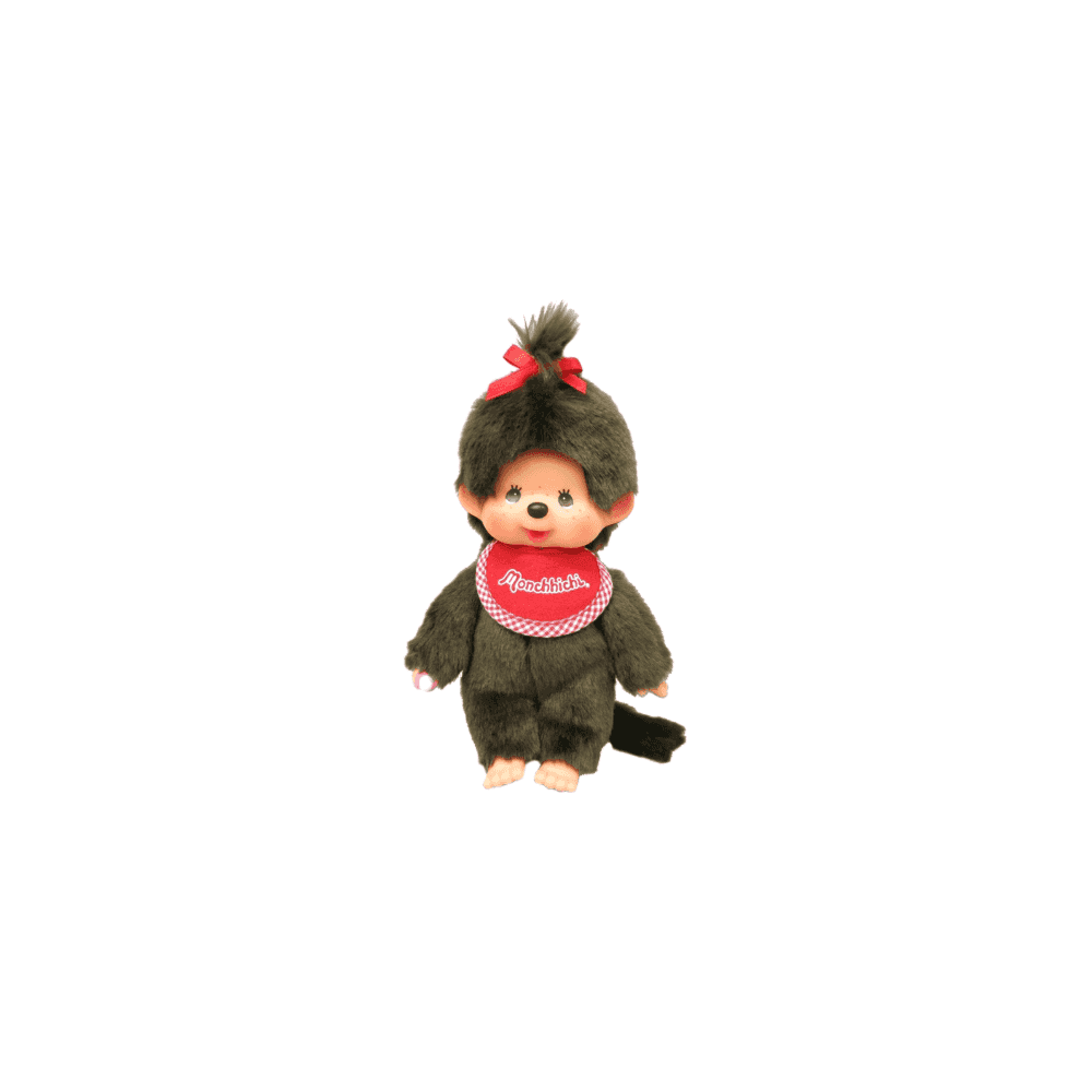 Monchhichi Classic Brown Plush Toy (9 Inches)