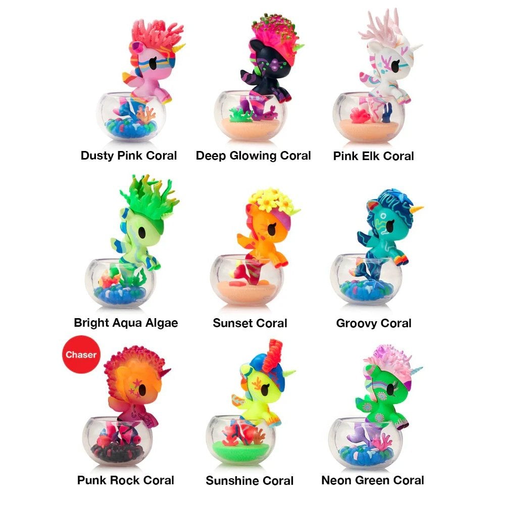 Mermicorno Neon Reef Series Blind Box
