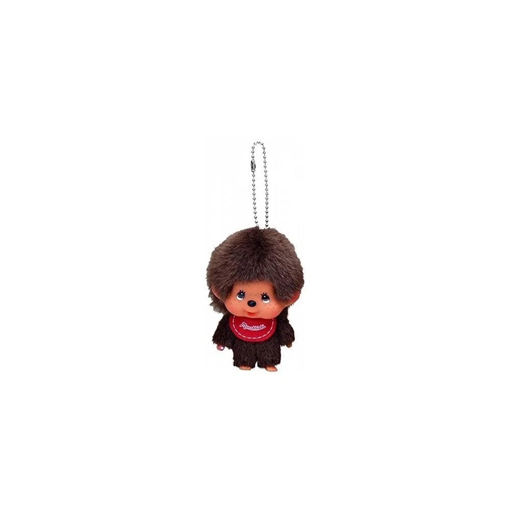 MONCHHICHI BIG FACE KEYCHAIN BY SEKIGUCHI - GIRL OR BOY