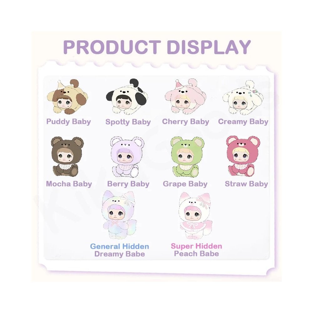Nommi Baby Series Plush Blind Box