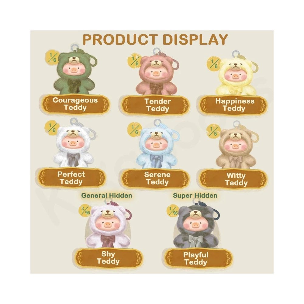 LuLu the Piggy Vintage Teddy Shop Vinyl Face Blind Box