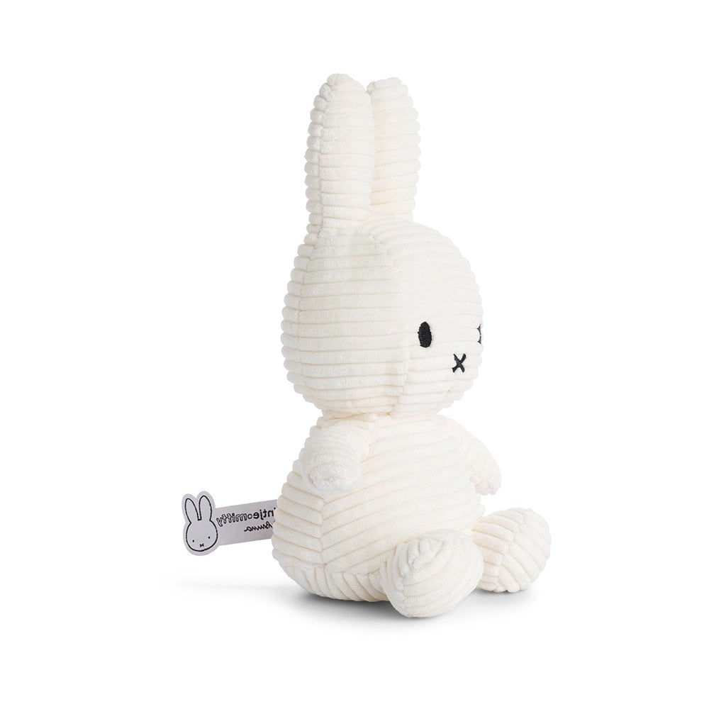 Miffy Eco Corduroy Bunny Rabbit 24cm /9.5"  Choose Your Colour!
