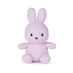 Miffy Plush Soft Toy in Lavender Teddy Bear Fabric 23cm Tall