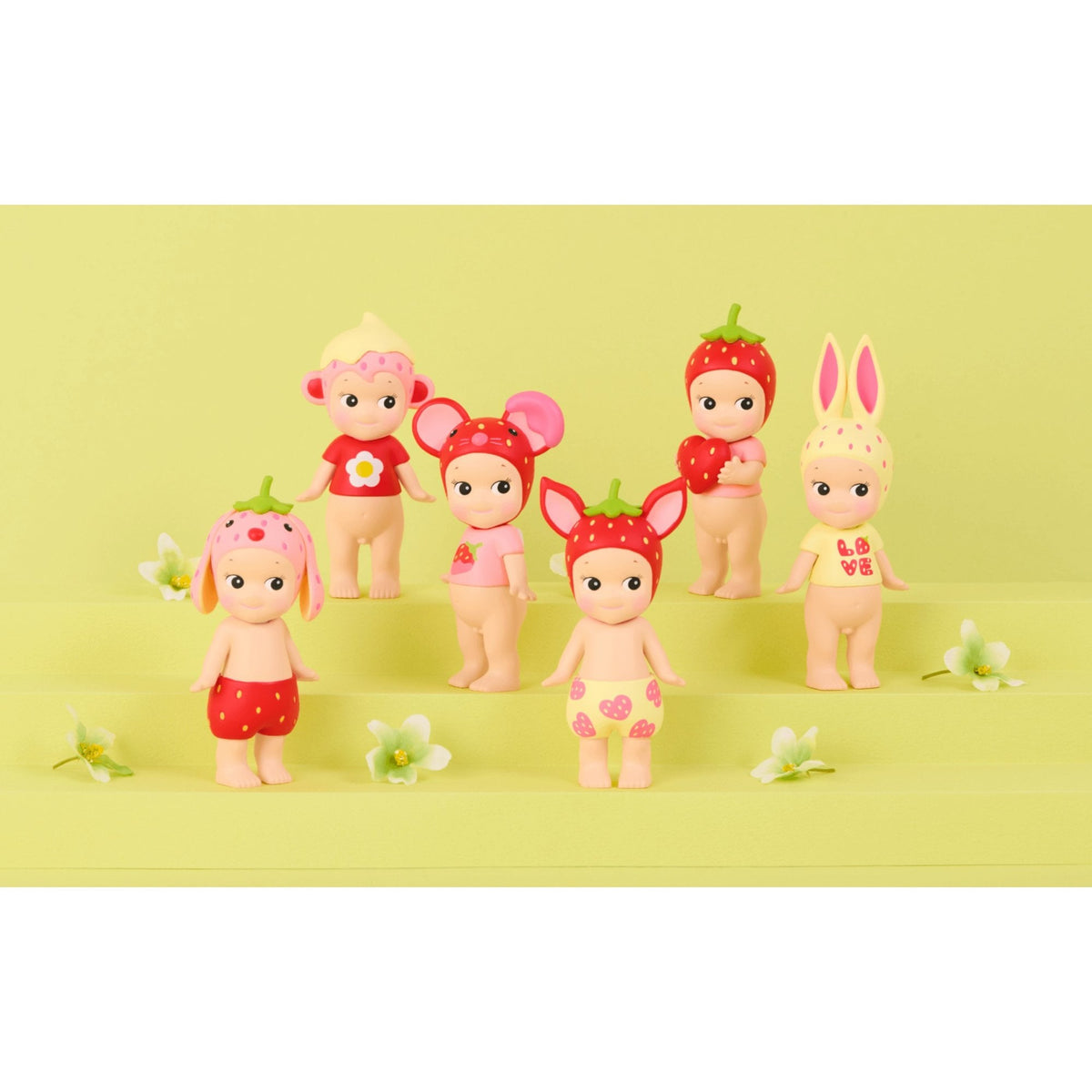Sonny Angel Mini Figure Strawberry Love Series Blind Box
