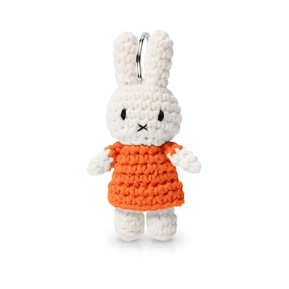 Miffy Handmade Keyring - Orange