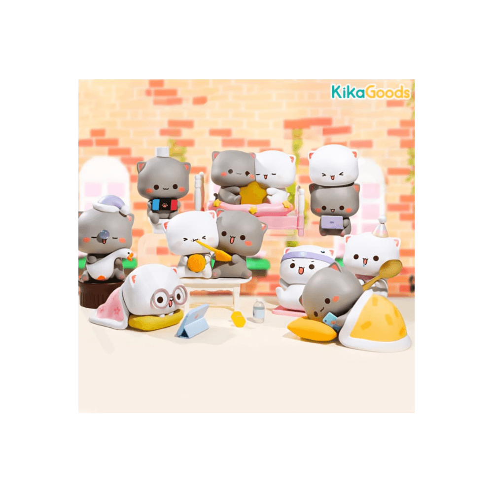 Mitao Cat Peach Love Series 4 Blind Box | Mystery Kawaii Collectable