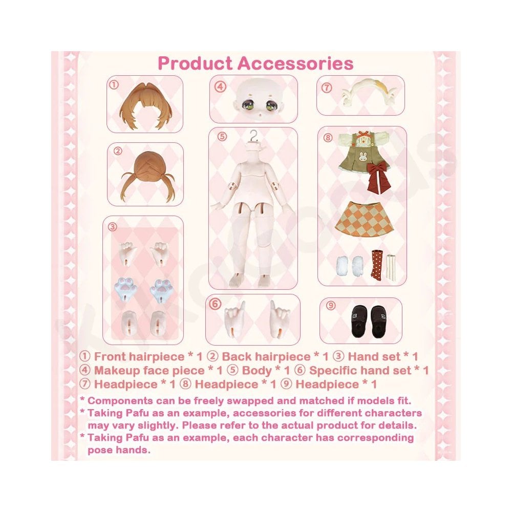 Bonnie's Dream of Toy Box Series 1/6 Action Figure BJD Blind Box