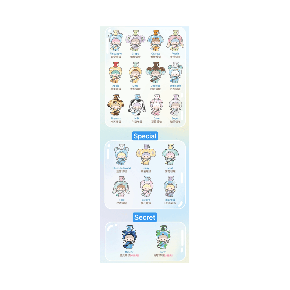 Zzoton Bubble Bath Series mini Blind Box