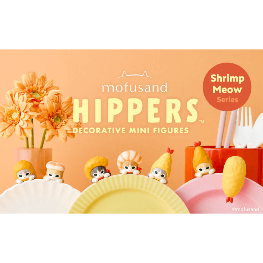 Mofusand Sonny Angel HIPPERS Shrimp Meow Blind Box