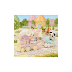 Sylvanian Families Amusement Park Ride Set – Plane & Train Set