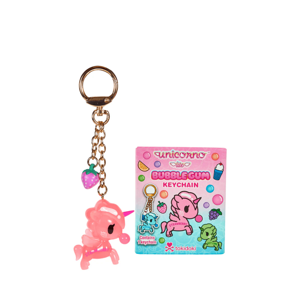 Tokidoki Unicorno Lite Bubble Gum Keychain Blind Box