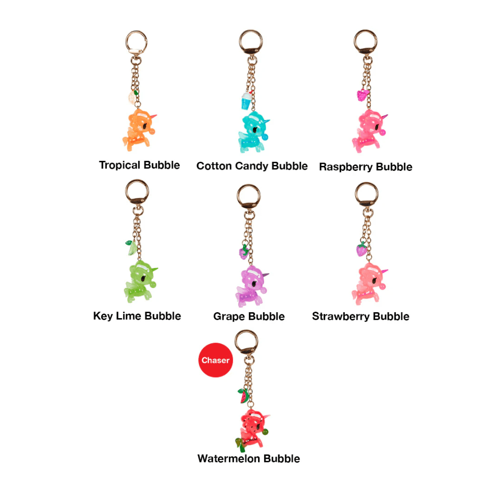 Tokidoki Unicorno Lite Bubble Gum Keychain Blind Box