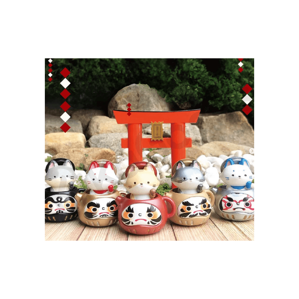 Tea Fox Daruma Blind Box Series 1 & 2