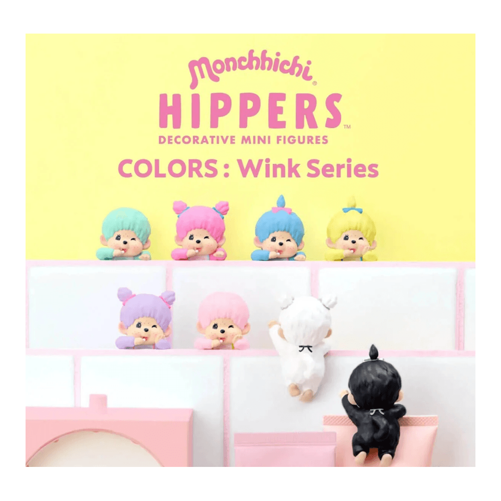 Monchhichi Hippers Colours Wink Series Blind Box