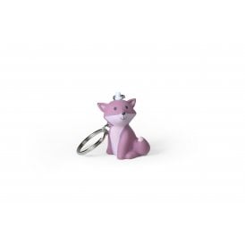 Cesar Fox Keyring - Raspberry