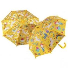 Floss & Rock Rainbow Fairy Colour Changing Umbrella (YELLOW)