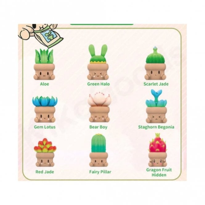 I A Toys - Pen Pot Hugging Penpot Hugging Succulents Series 1 Open Box